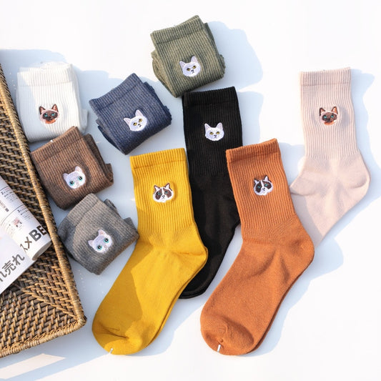 MEOW High Ankle Socks