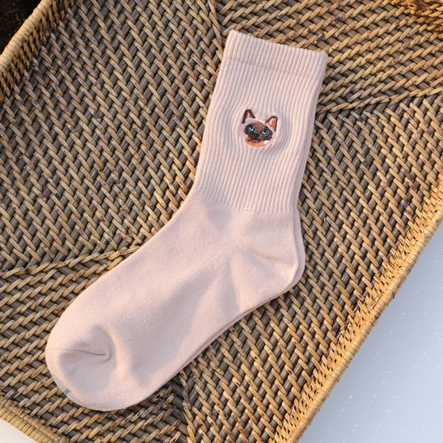 MEOW High Ankle Socks