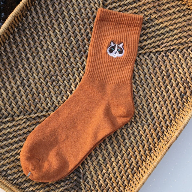 MEOW High Ankle Socks