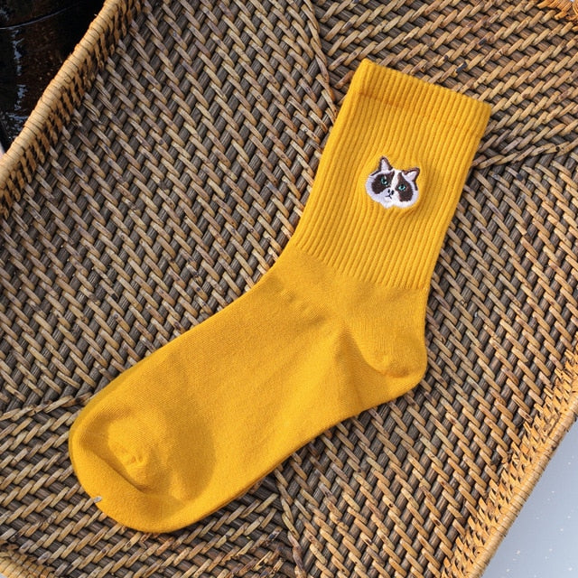 MEOW High Ankle Socks